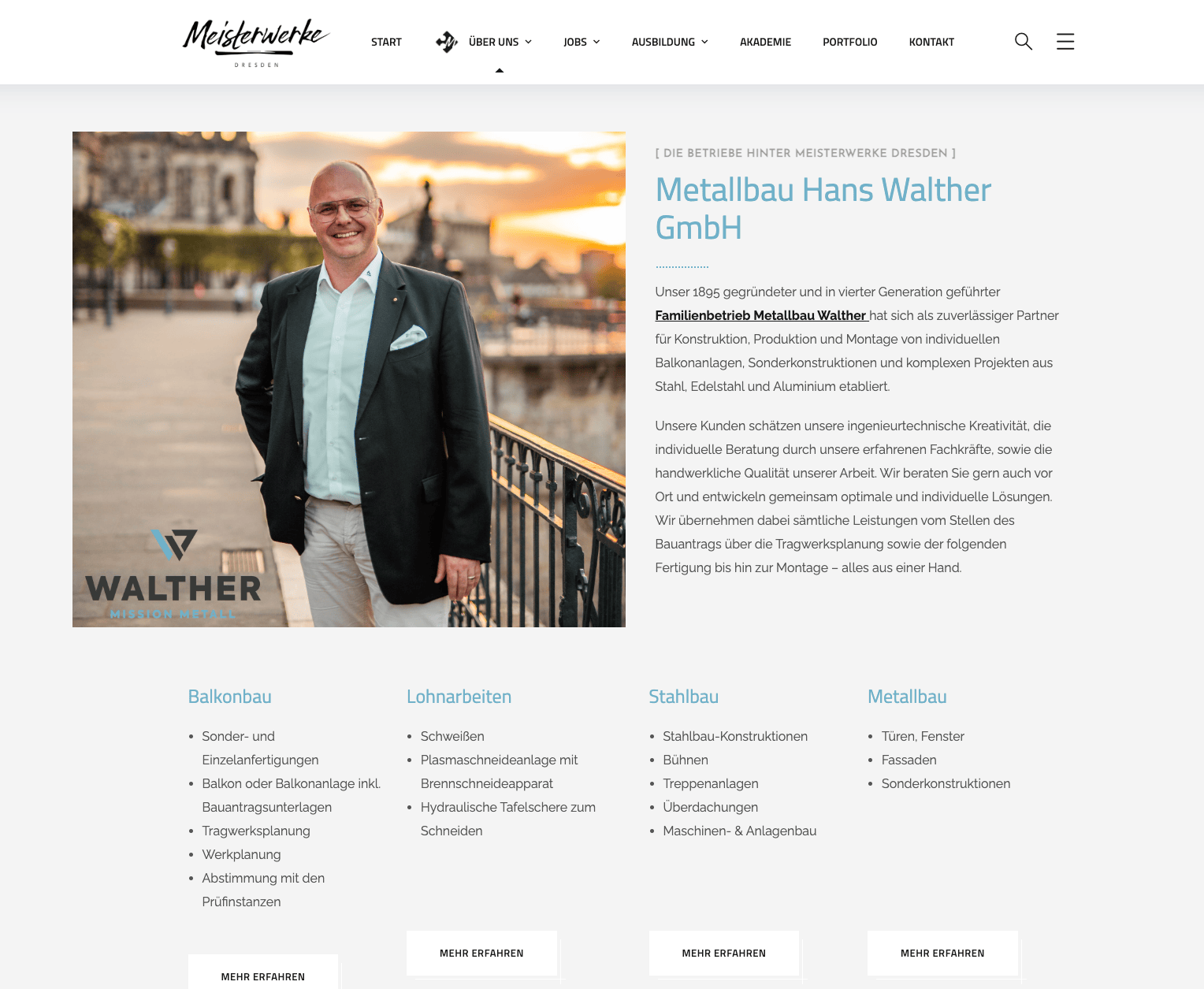 Metallbau Walther - meisterwerke dresden