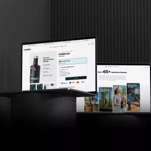 Website oder Onlineshop konfigurieren