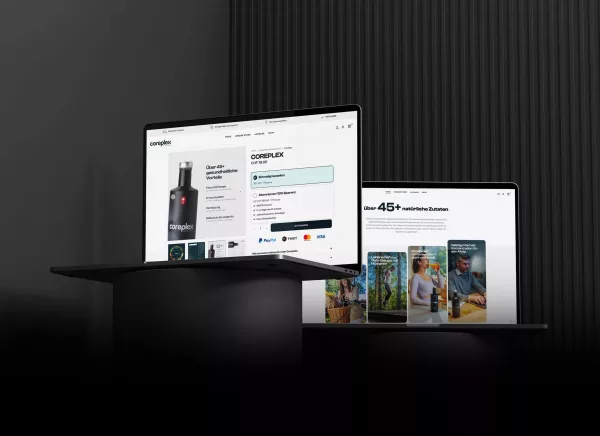 Website oder Onlineshop konfigurieren
