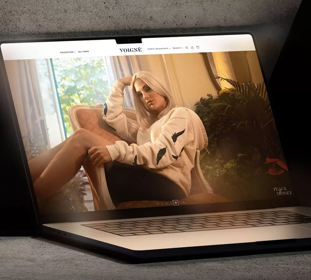 shopify programmierung und design shop